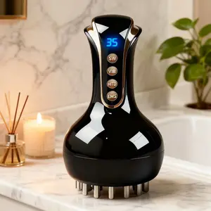 35-Speed 3-in-1 Electric Lymphatic Brush & Meridian Care Tool | Full-Body Muscle & Tension Relief, Circulation Support | For Abdomen/Legs/Back/Shoulders | USB Rechargeable Portable TPE Self & Home Care Essential#Mother's Day#SummerVibes