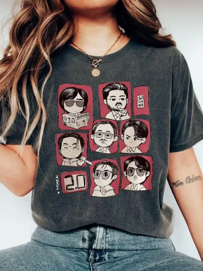Kpop Idol BT 2.0 Chibi Tee, Atmy Fan Gift, Bangta Comeback Tshirt, Merch, Atmy Kpop T Shirt, Kpop Fan Gift Tee