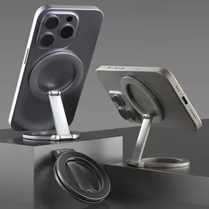 Magnetic Phone Ring Holder, 360 Degree Rotatable, Foldable Phone Holder for Car Desktop, Adjustable Phone Stand, Multipurpose Phone Holder, Multifunctional Phone Stand, Phone Accessories