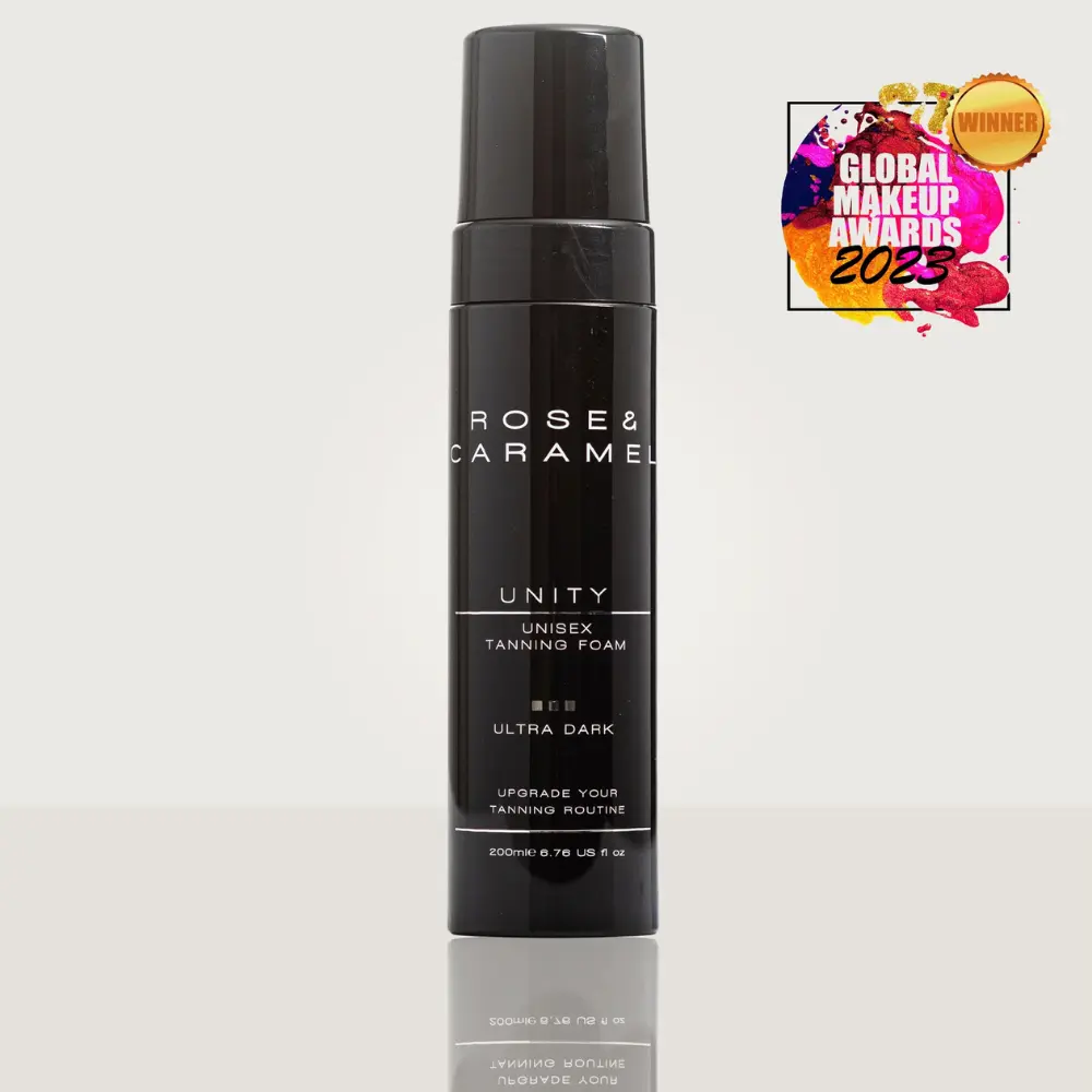 Rose & Caramel Unity Unisex Self Tanning Foam Vegan Smooth