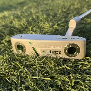 Limited Edition Newport 2 Silver Clover Right-Handed Blade Putter, Featuring Precision Weighting, 3-Point Stability, and Intricate Silver Clover Design