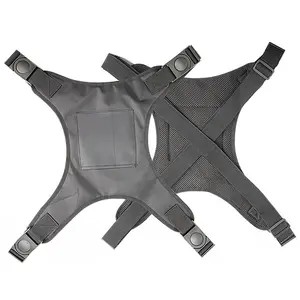 1pc Adjustable Wheelchair Safety Harness - Durable Oxford Fabric Anti-Fall Fixing Strap with Secure Buckles and Padded Backrest for Elderly, Disabled Patients