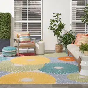 Nourison Aloha Bold Geometric Indoor Outdoor Rug