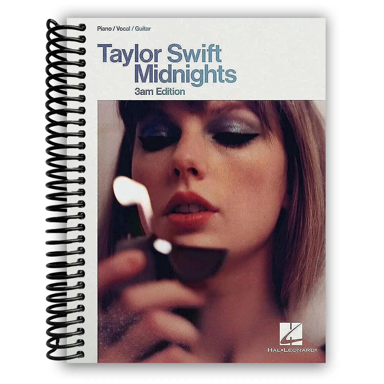 Taylor Swift Midnights (3am Edition) Piano/Vocal/Guitar Songbook - Spiral Bound, Includes Paris, Glitch, Labyrinth, Karma, Bejeweled, Anti-Hero, Lavender Haze, Mastermind, The Great War, English Music Book