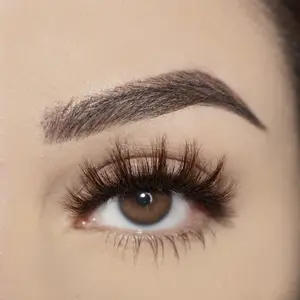 Sandi-17mm Brown Lashes Eyelashes Makeup