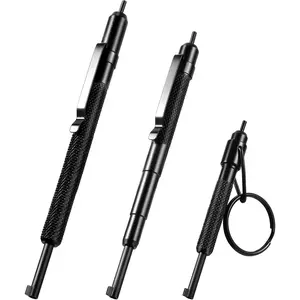 Handcuff Key, Set of 3  Durable Pocket  Cuff Key, Different Sizes 5.1", 4.75" and 3.6" for Professional,  &  Use