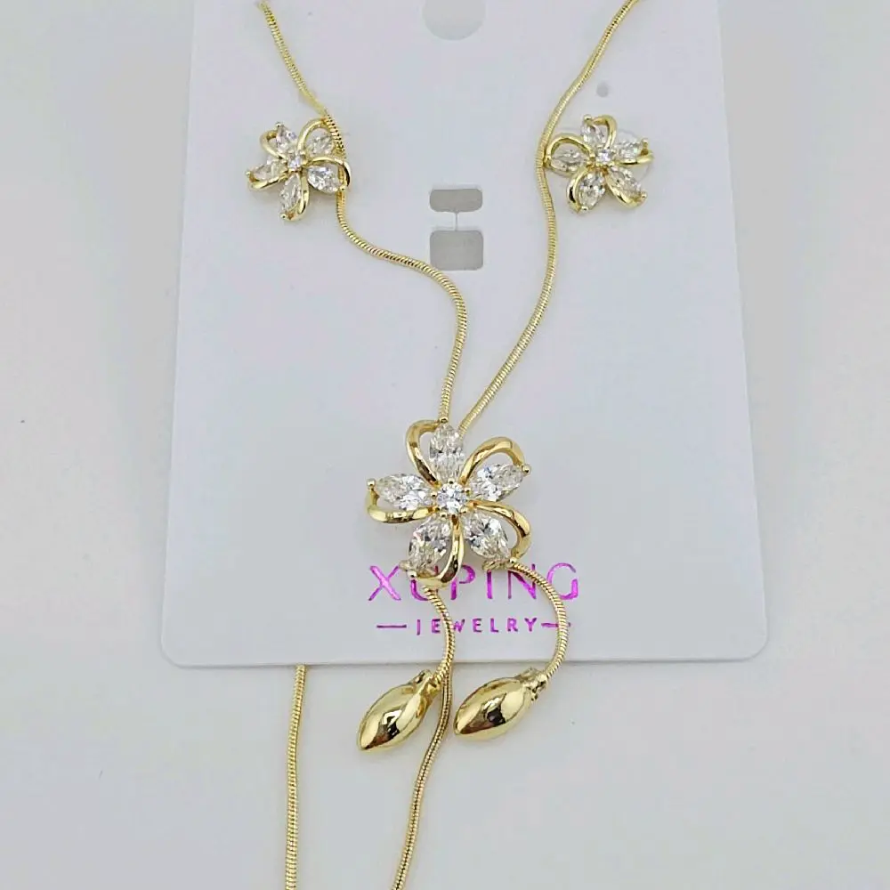 set xuping 14k gold plated
