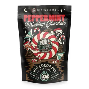 Bones Coffee Company | Peppermint Drinking Chocolate Hot Cocoa Mix
