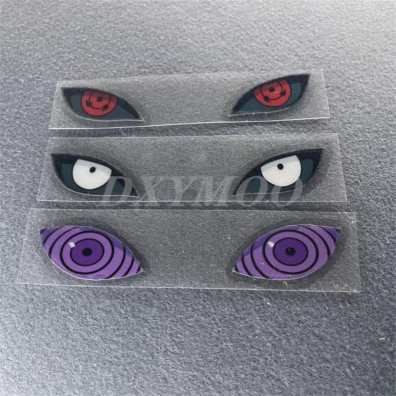 Car Styling Stickers for Rubbish Metempsychosis Rinnegan Anime Peeping Eyes Decal Motor Auto Truck Applique