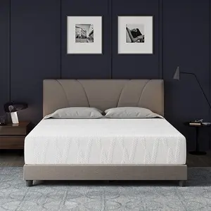 【Mother’s Day Gift】Cooling Gel Memory Foam Mattress – Pressure Relief & Motion Isolation, Breathable Medium Firm Comfort  5/6/8/18/1214 Inch Twin/Full/Queen/King Mattress,Summer Vibes