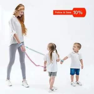 Trending Toddler Safety Leash: 360° Rotatable Unisex Wrist Link for Kids Outdoor Walking - Breathable Material, Secure Connectors, Durable Tear-Resistant Cord
