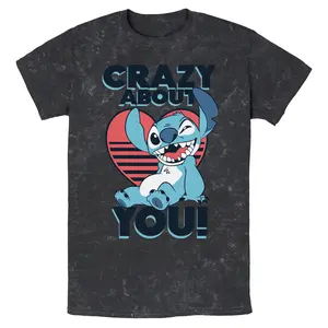 Men's Lilo & Stitch Crazy About You T-Shirt