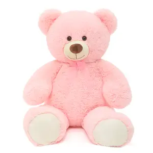 Big Teddy Bear Stuffed Animal 35 inches Giant Soft Gifts for Valentine, Christmas, Birthday, Baby Shower,Wedding Party.Stuffed Bear Gift for Girlfriend Children on Birthday,
