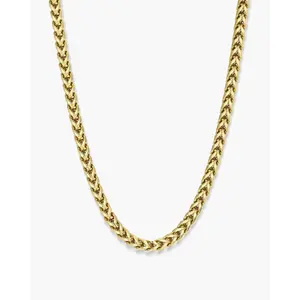JAXXON Franco Chain 5mm - Box Clasp - Gold