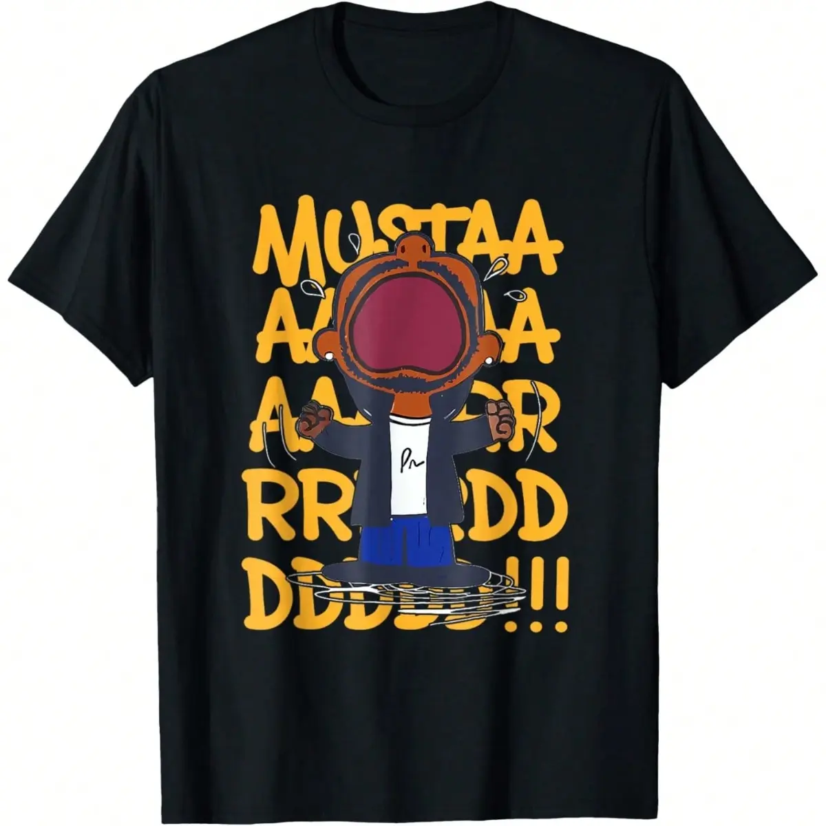 [100% Cotton] Mustard Meme T-Shirt, Funny Meme T-Shirt, Unisex Funny Graphic T Shirts, Weird Meme T-Shirt Golf Gift T-Shirt For Men And Women