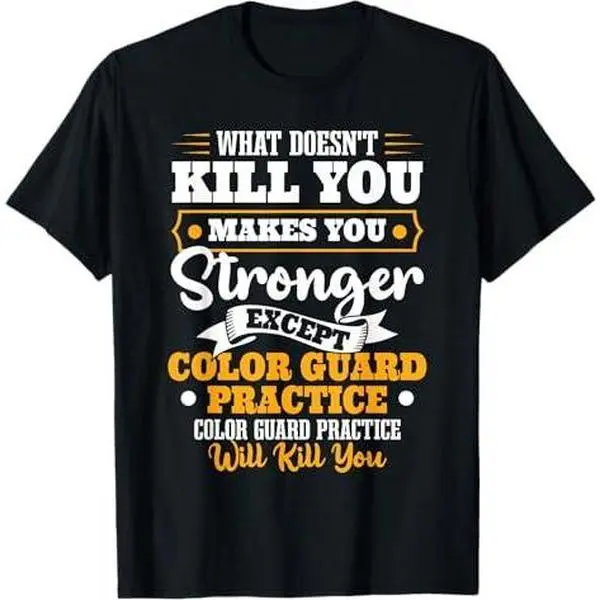 Marching Band Color Guard Practice T-Shirt