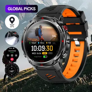 GPS Smartwatch Outdoor Sports Watch, Wearable Health Fitness Smartwatch, Calling Smart Watch, Multifunctional Watch, Digital Smart Watch, Wireless Call Function, 100+ Sport Modes, Calorie Counter, Weather Alarm LED Compass, Gift for Men Women #TOP PICKS