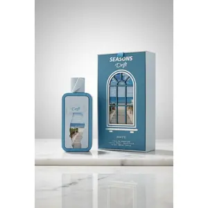 Riiffs SEASON DRIFT Women's Eau de Parfum Spray (3.4 fl oz, 3-3.9 fl oz Range) - Single Item Herb-Marine Sea-Breeze Fragrance with Lemon Zest, Grapefruit, Pink Pepper, Ginger, Cedar, Clary Sage, Amber Resin, Labdanum, Sandalwood, Citrus Blend EDP