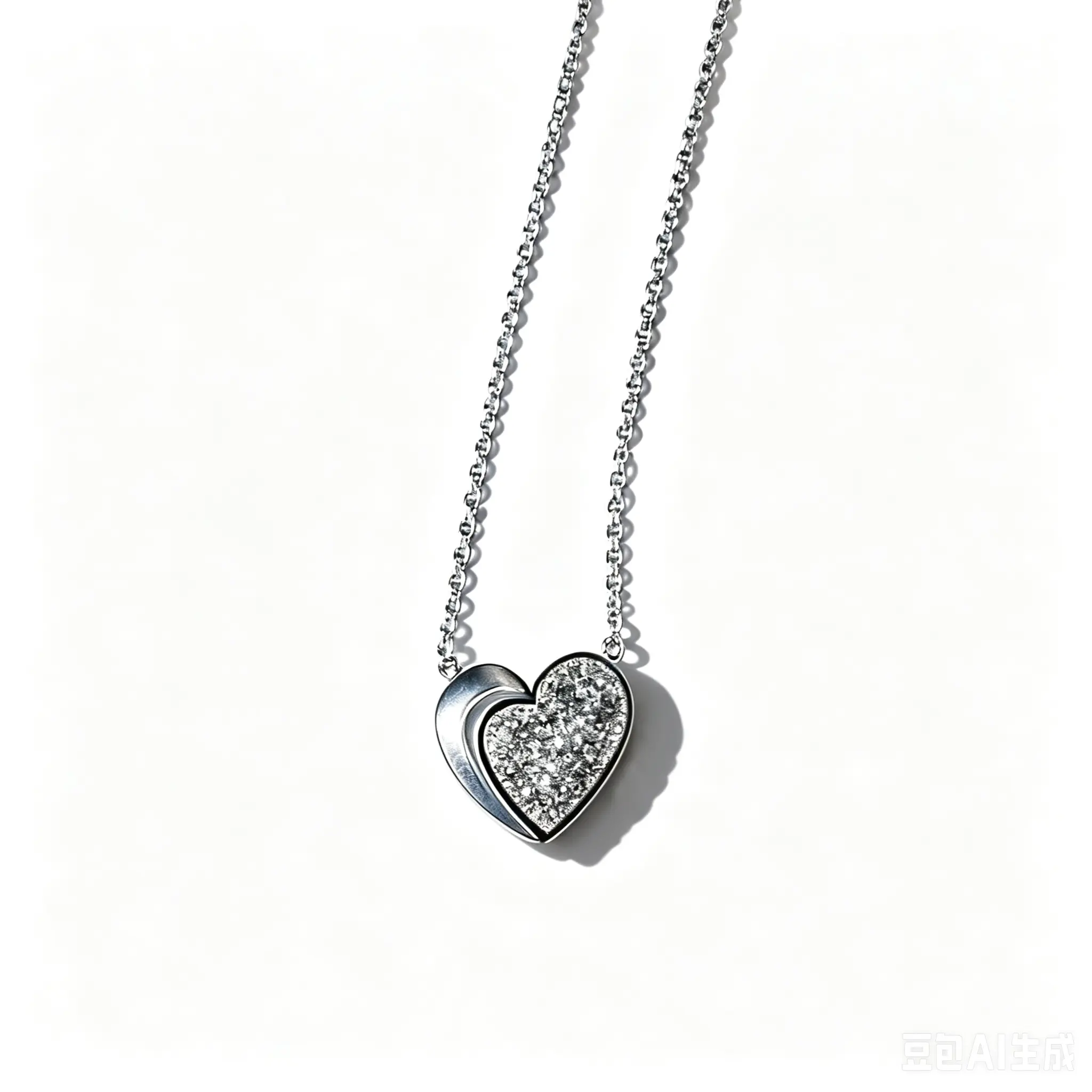 Crystal Heart Necklace – Symbol of Love & Positive Energy