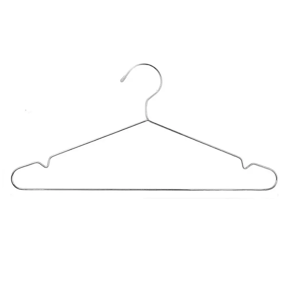 Stainless Steel Clothes Hanger, Durable Non-slip Clothes Hanger, Home Organizer for Bedroom, Wardrobe, Closet, Laundry Room, Hanging, Coat Hanger