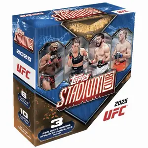 2025 Topps Stadium Club UFC Mega Box - Collectible Combat Sports Sports Trading Cards