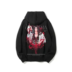Bleach Retsu Unohana Hoodie Cotton Pullover Heavyweight Streetwear Unisex Casual Daily Fan Essential Vintage Gift
