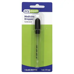 Ezy Dose Medicine Glass Dropper, 1 Count