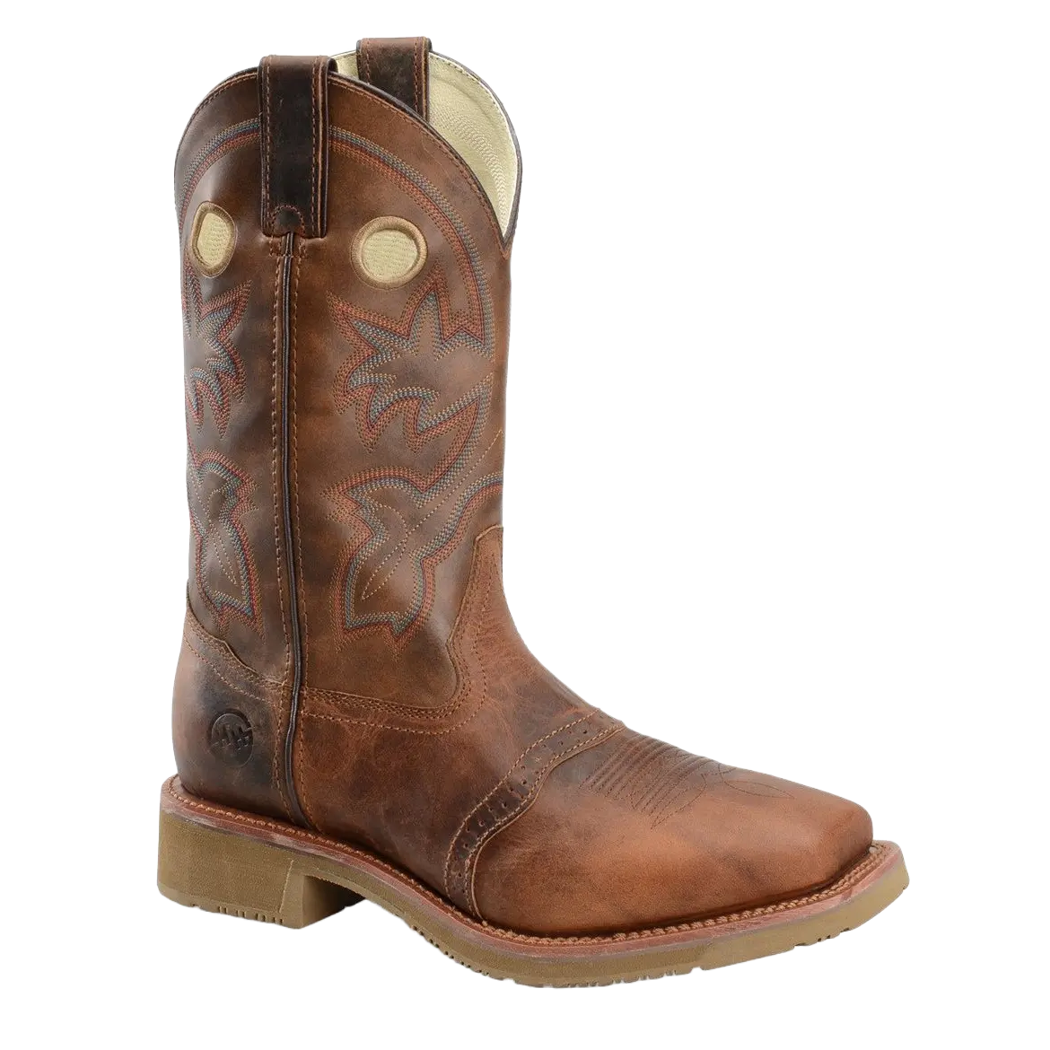 Double H Men's Brown Wide Square Toe ICE™ Roper Boot DH5134