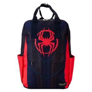 Spider-Verse Miles Morales Suit Nylon Full-Size Backpack Spider-Verse Miles Morales Suit Nylon Full-Size Backpack