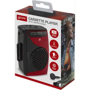 GPX "PORTABLE" CASSETTE PLAYER