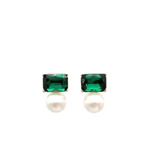 Landyn Earrings - Emerald