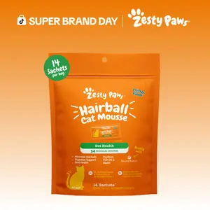 Zesty Paws Hairball Cat Mousse