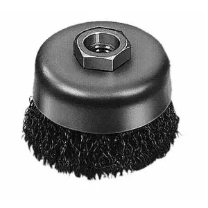 Milwaukee 48-52-5065 3-1/2" Crimped Wire Cup Brush- Carbon Steel