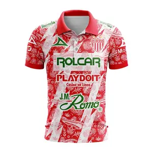 LIGA MX Club Necaxa Special 2024 Home Dia De Muertos Design Polo