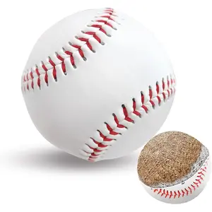 Unmarked Adult Baseballs, Standard Practice Baseball Size 9 Inch, Blank Baseballs Tball Balls for High School League , Pitching, Throwing and Autograph (2Pack, 4 Pack, 12 Pack)