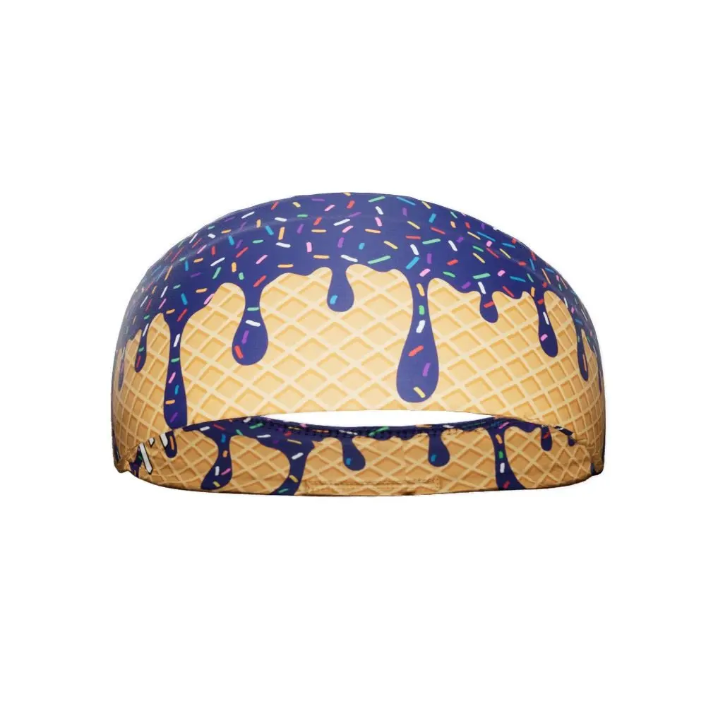 Navy Ice Cream Headband