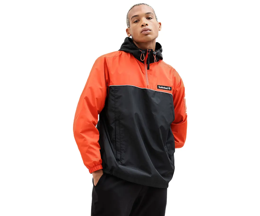 Women's Timberland Casual Half-Zip Windbreaker Jacket