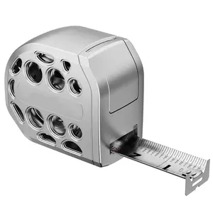 VIWAVE 16/25FT Magnetic Stainless Steel Tape Measure – Waterproof, Rustproof, Double-Sided Scale, Self-Locking, Retractable for Home, Woodworking & Industrial Use