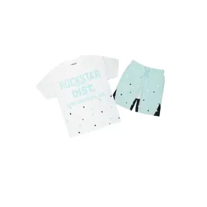 Scottie White/Mint Painter T-Shirt/Short Set