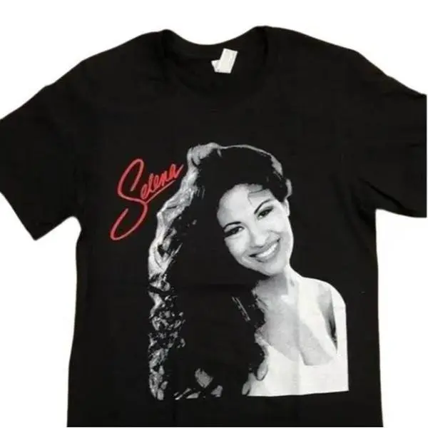 Selena T-shirt Selena Quintanilla Shirt Graphic Tee Cotton Unisex T-Shirt