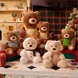 MINISO Mechatoy Fufort Bear Plush Doll Small Bear Stuffed Toy Gift for Boyfriend and Girlfriend Cute Design Soft Huggable Ideal for Loved Ones