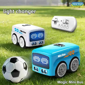 Magic Mini RC Bus Remote Control, Gesture Sensing, 5 Fun Modes, Smart Follow, Automatic Expression Change, Kids Ages 3+, Birthday Gift