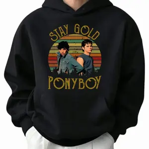 The Outsiders Stay Gold Ponyboy Shirt, Vintage Movie Quote Tee, 90s Retro Film T-Shirt, Classic Graphic Top for Men and Women U