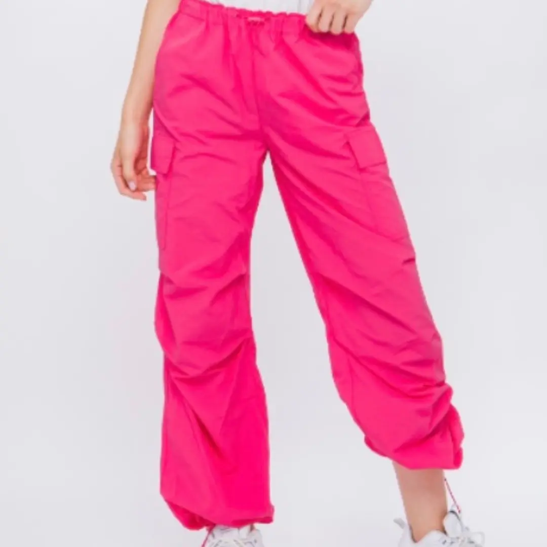 Pretty in Pink Cargo Bottoms