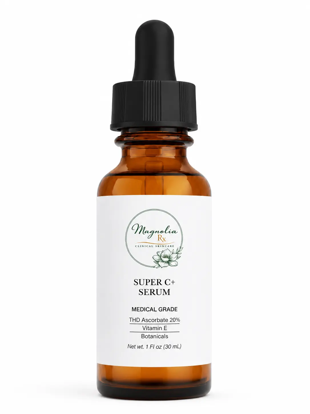 Magnolia Super C+ Vitamin C Serum | 20% THD Brightening Face Serum