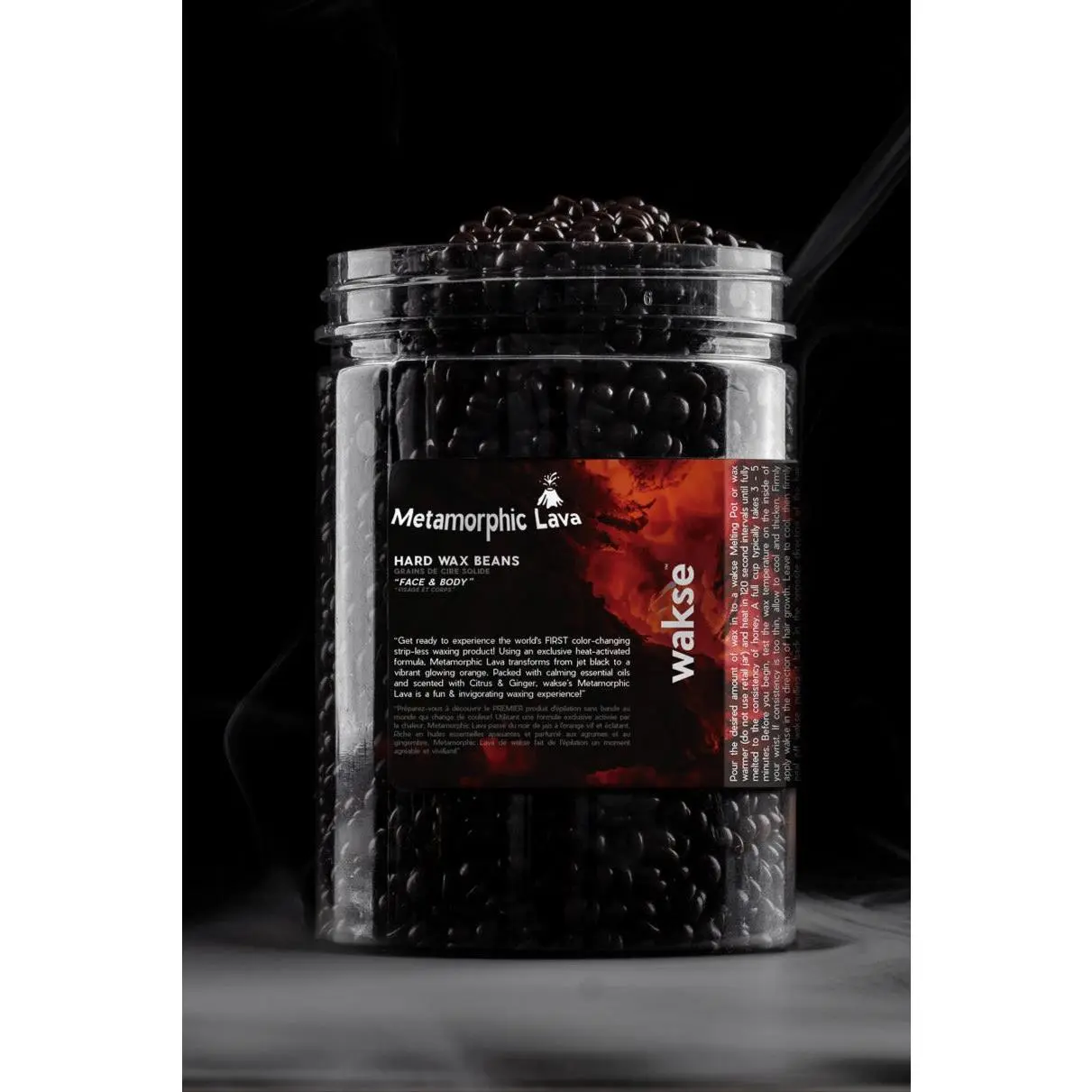 wakse Hard Wax Beans - Metamorphic Lava - Large