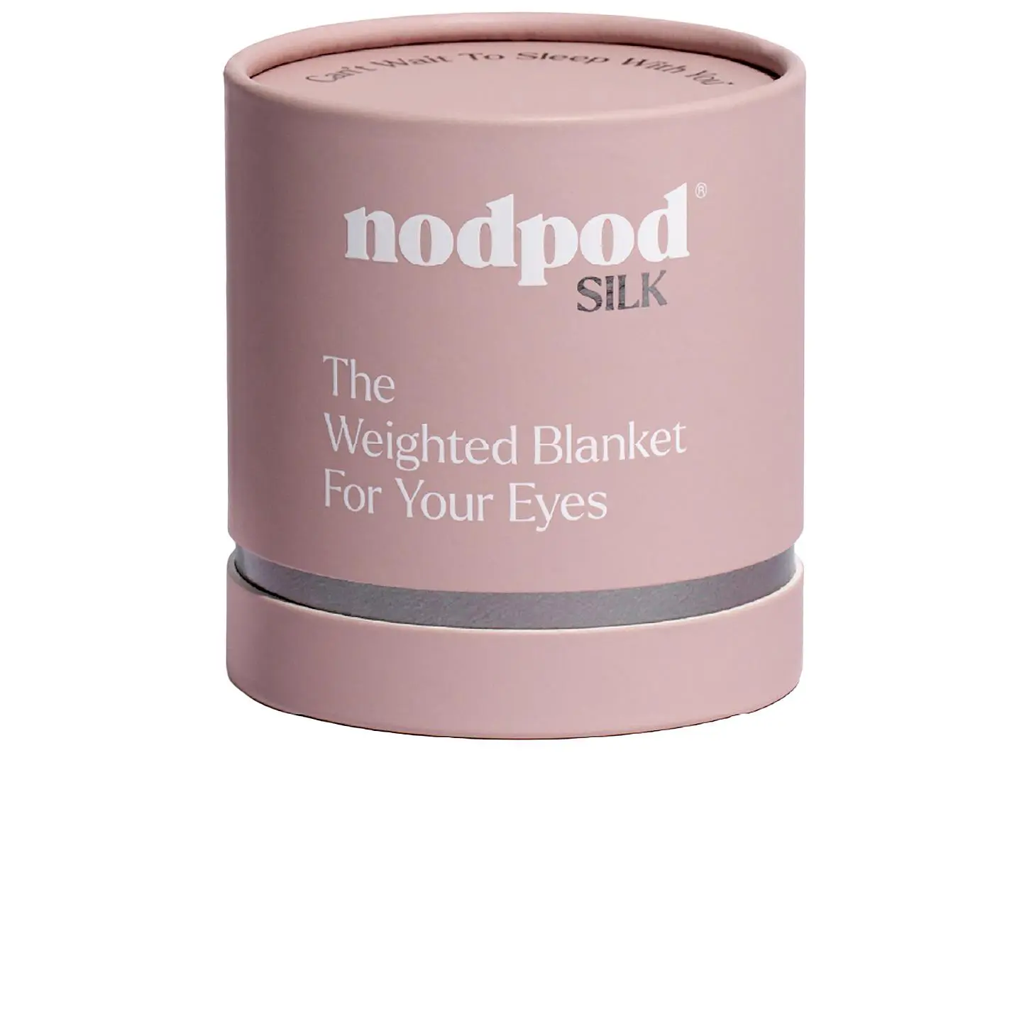 Nodpod The Silk Weighted Blanket For Your Eyes in Petal