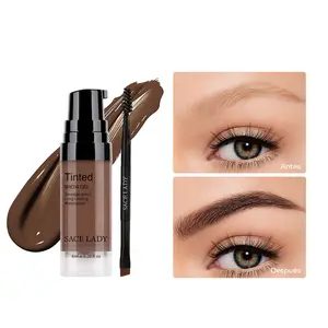 SACE LADY Long Wearing Eyebrow Gel Pigemented Waterproof Smudge-proof Tinted Brow Cream Makeup Kit