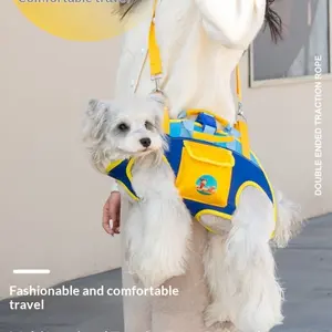Portable Pet Backpack, Cat Bag, Dog Chest Strap, Crossbody Pet Carrier, Outdoor Dog Bag, Convenient Handbag for Pets