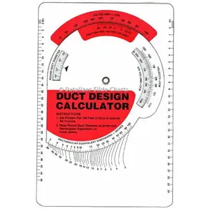 Duct Design Calculator Wheel